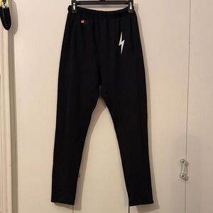 AVIATOR NATION charcoal pants with pockets